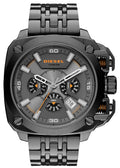 Diesel DZ7344 BAMF Chronograph Men's Watch - Gray Dial & Gray Stainless Steel Strap