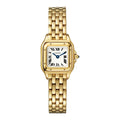 Panthère de Cartier Mini Model Watch - 19mm, 18K Yellow Gold, Silver Dial, Ref. WGPN0016/WGPN0036