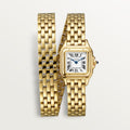 Panthère de Cartier Small Model Watch - 22mm, 18K Yellow Gold, White Dial, Ref. WGPN0046