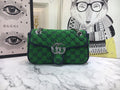 G u c c I green 22x14x6
